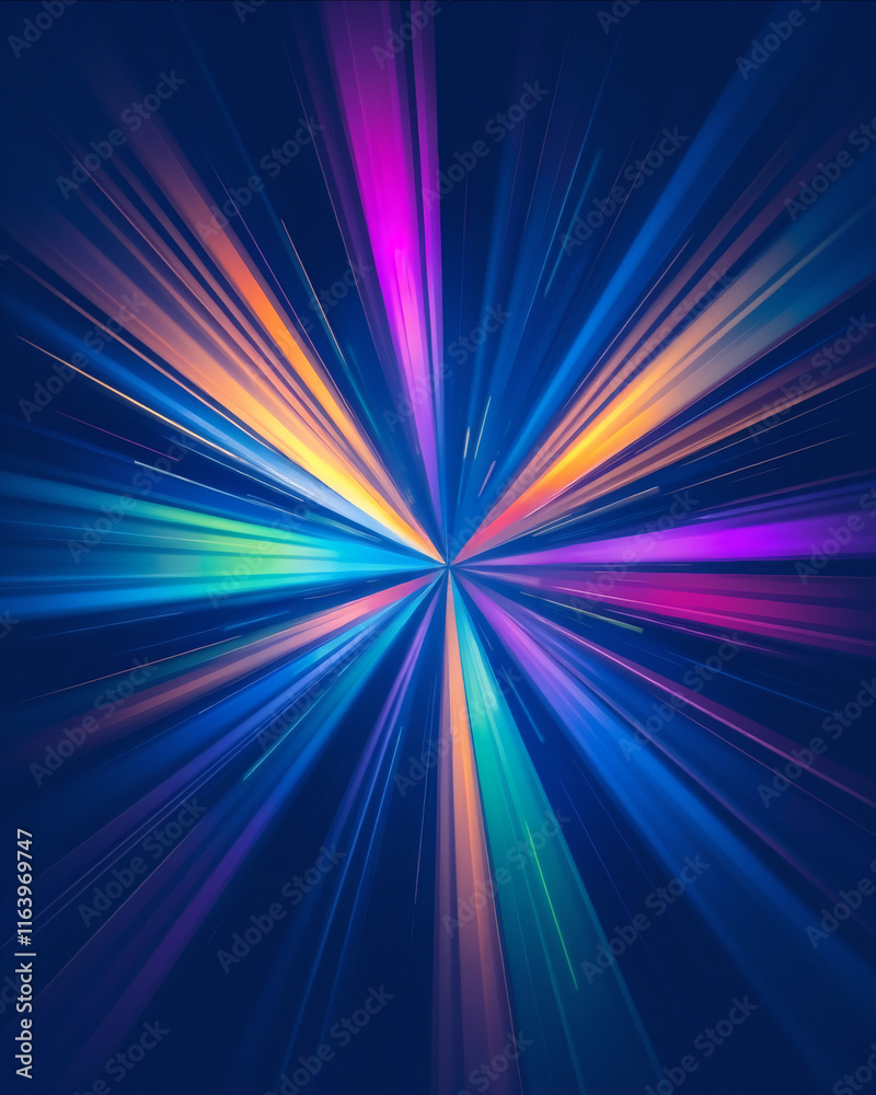 Vibrant Multicolor Light Burst Creating a Stunning Spectrum Display background Vibrant Multicolor Light Burst Creating a Stunning Spectrum Display background