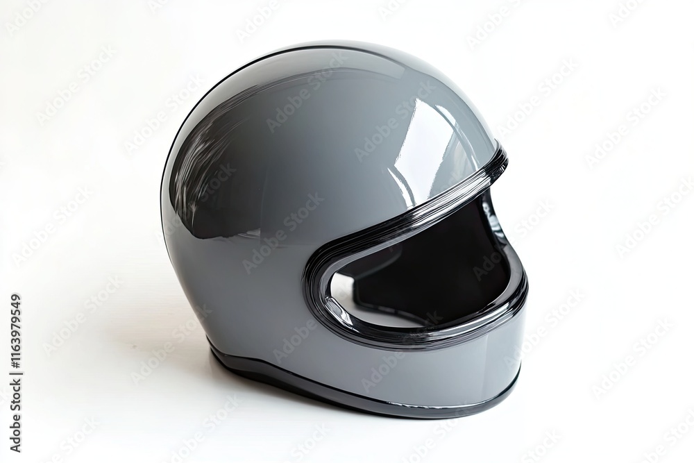 Fototapeta premium Helmet isolated on white background 