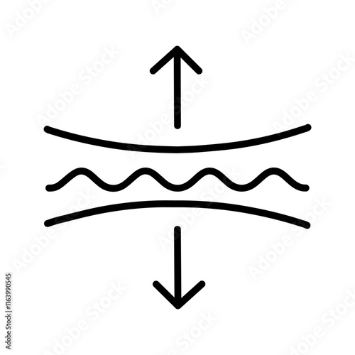 Elasticity Vector Icon