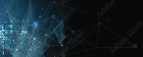 Technology abstract futuristic science background for internet business