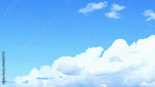blue sky and clouds