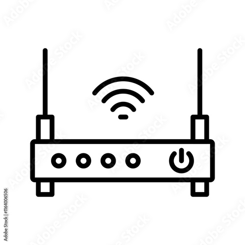 Router Vector Icon
