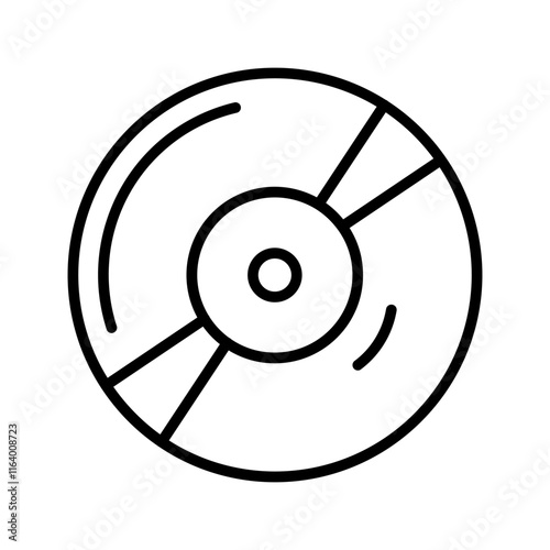 DVD Drive Vector Icon