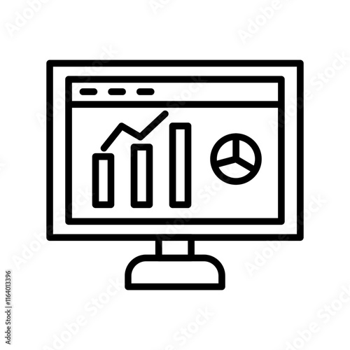 Web Analytics Vector Icon