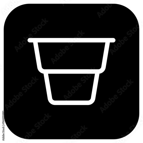 Editable yogurt vector icon. Part of a big icon set family. Perfect for web and app interfaces, presentations, infographics, etc