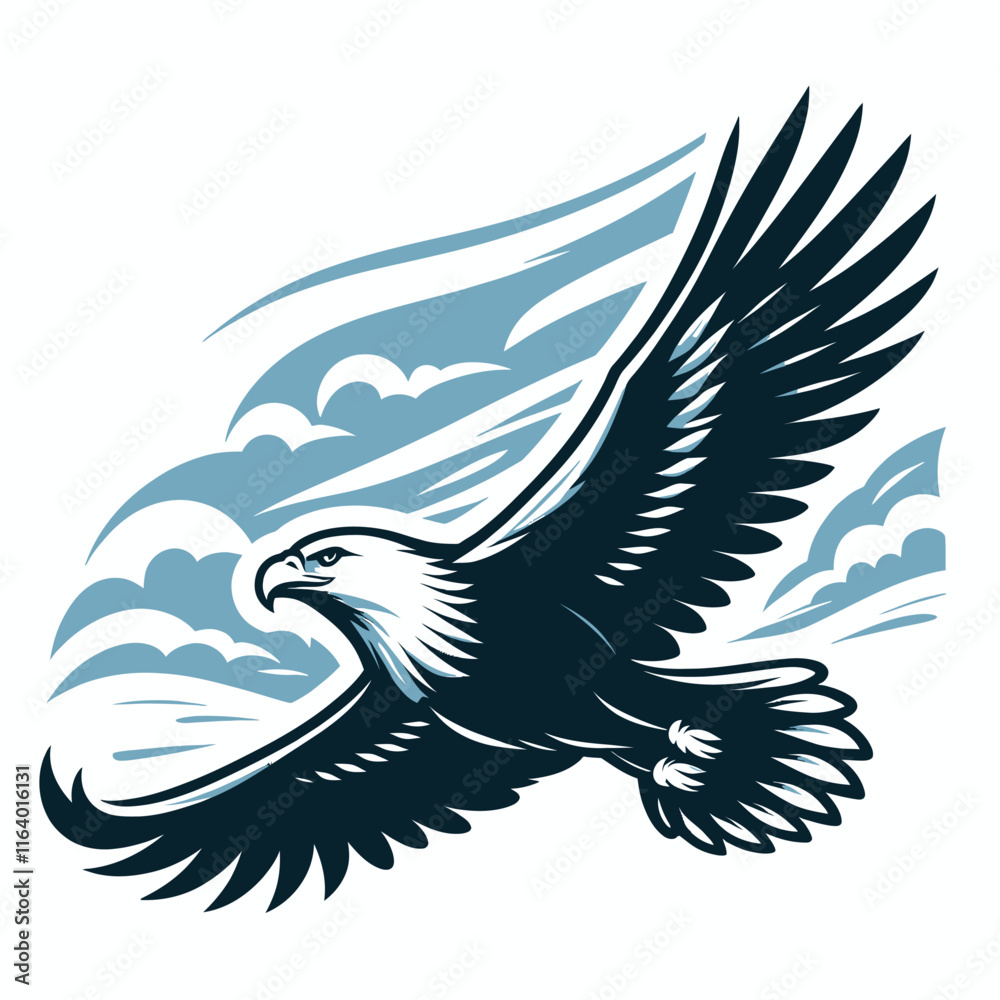 Obraz premium eagle in flight