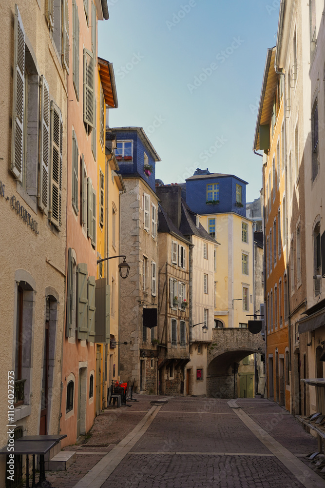 Pau. France. Streets of this beautiful city Pau. France. Streets of this beautiful city
