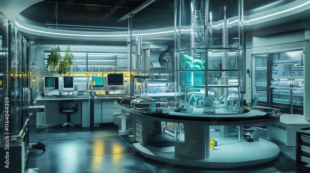A cutting-edge biolab where scientists are creating hybrid life forms A cutting-edge biolab where scientists are creating hybrid life forms