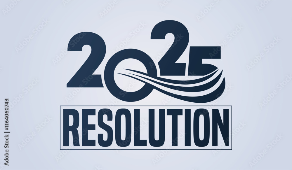 2025 New Year Resolution banner featuring bold typography and creative vector elements. Perfect for New Year themes, goal-setting visuals, motivational projects, and celebration designs. 2025 New Year Resolution banner featuring bold typography and creative vector elements. Perfect for New Year themes, goal-setting visuals, motivational projects, and celebration designs.