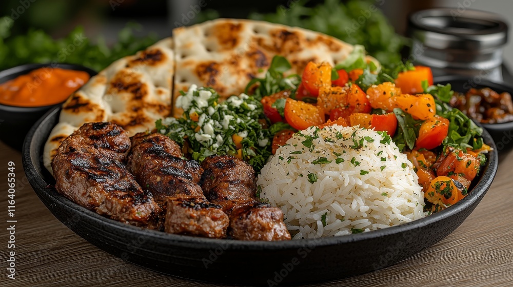 Fototapeta premium Delicious Plate of Food