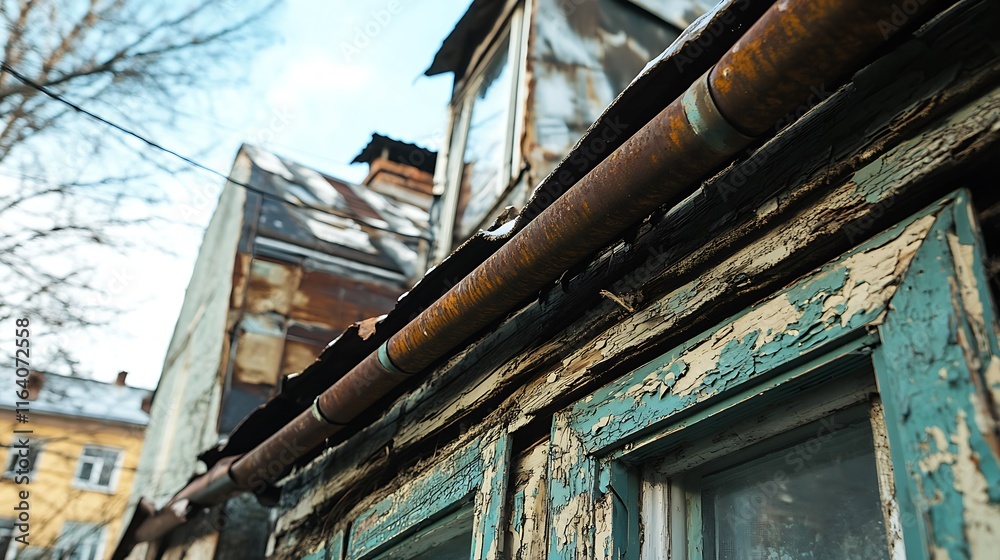 Rustic Charm: A Glimpse into Decaying Architectural Details Rustic Charm: A Glimpse into Decaying Architectural Details