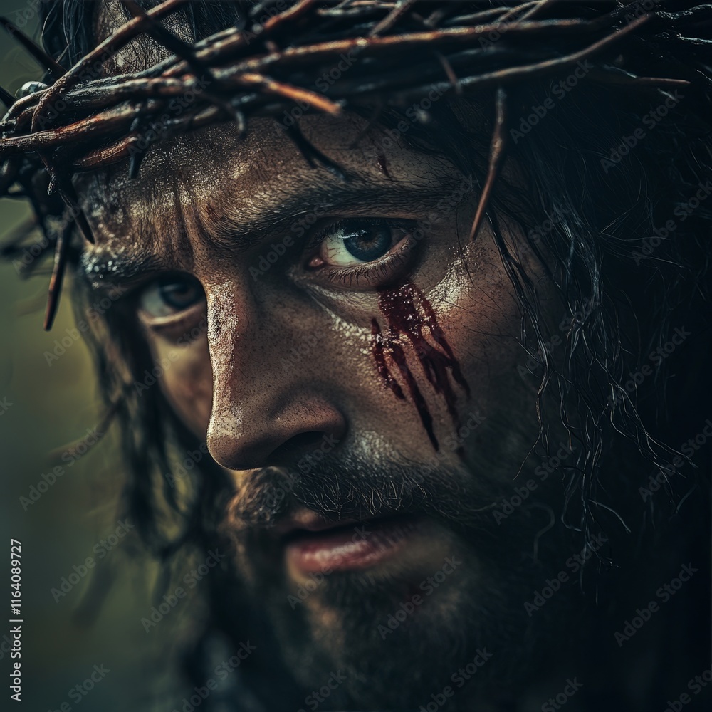 Jesus Christ with Crown of Thorns Jesus Christ with Crown of Thorns