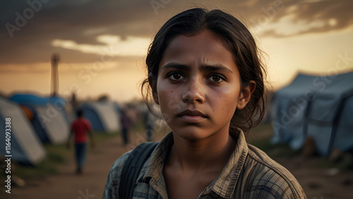 Portrait of a Poor Person A Powerful Reflection of Struggle Resilience and Human Dignity