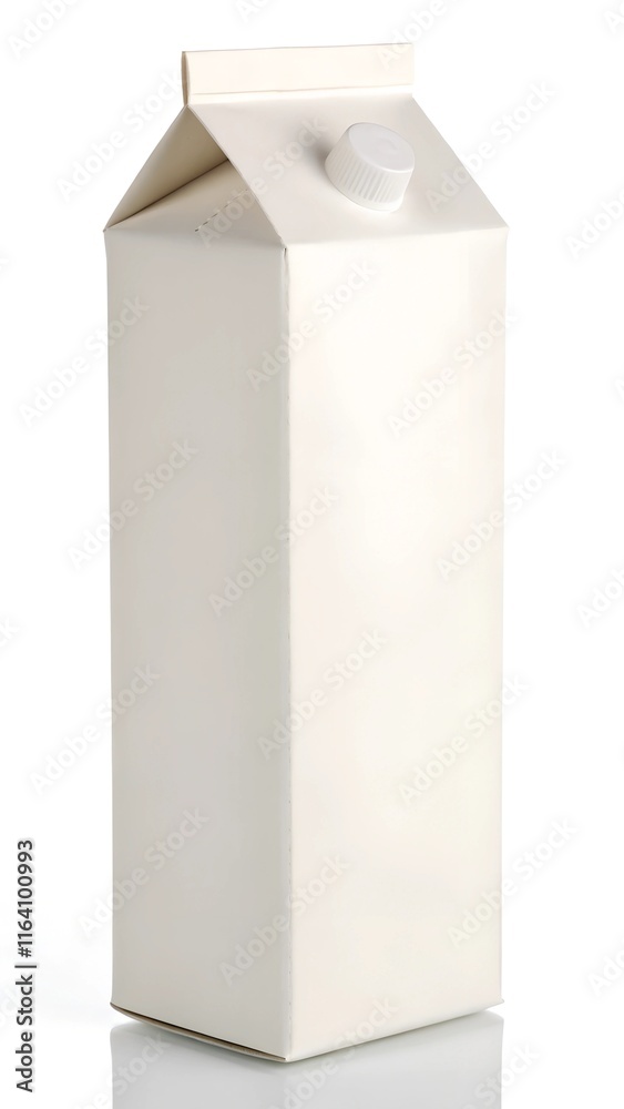 Close up of a white box mock up template on white background
Close up of a white box mock up template on white background
