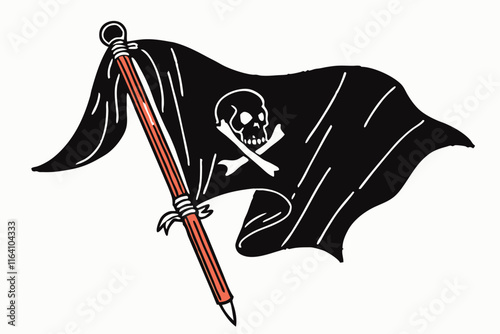 pirates flag illustration