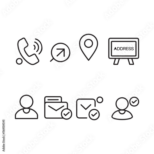 Business line icons. Language translate, Chess strategy and Notice alert set. Profile headshot, location place and annual calendar line icons. Avatar placeholder, business chess strategy. Vector