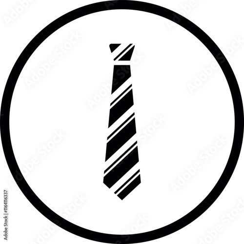 Necktie, tie, cravat, clothes, clothing, apparel and fashion suit accessory, a garment, graphic, sketch, outline, vector, illustration in black color, isolated on white background