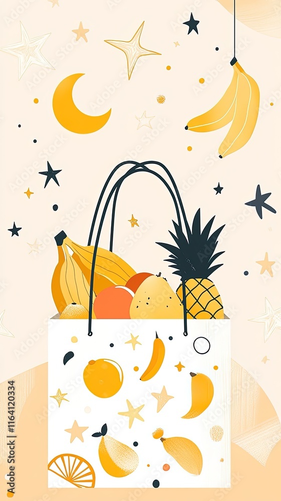 Naklejka premium a groceries and food for support fitness during ramadhan