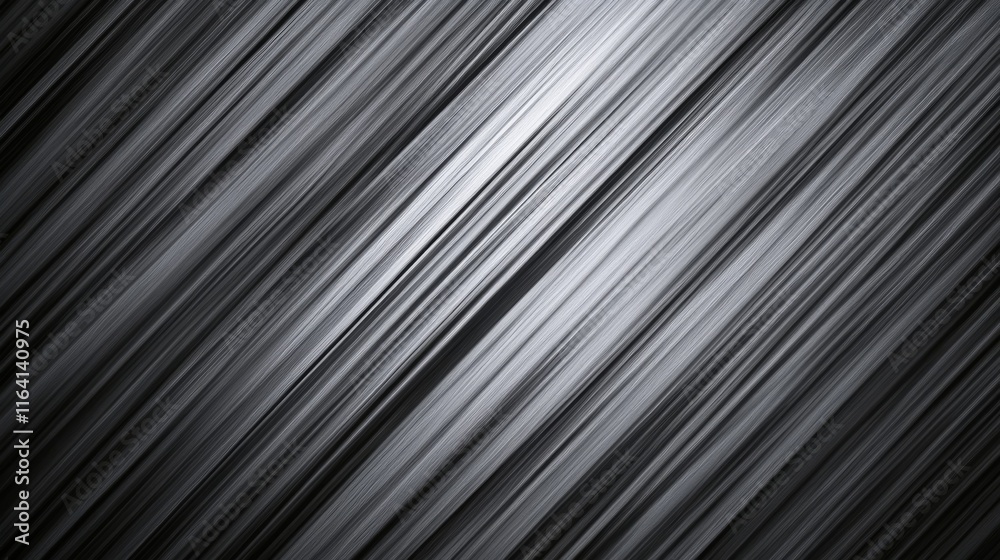 Abstract Diagonal Lines, Monochrome Gray Background Abstract Diagonal Lines, Monochrome Gray Background