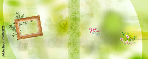Obraz na plátně Wedding Frame
