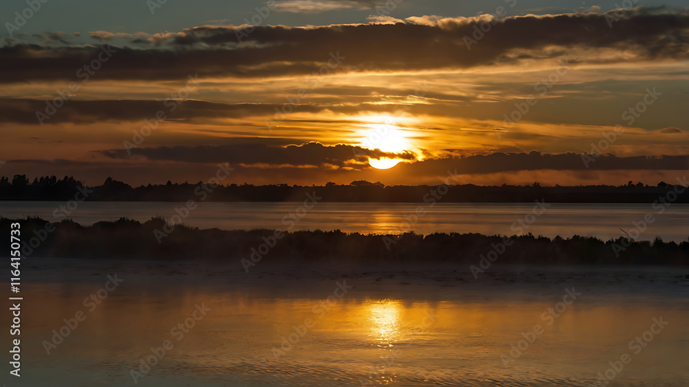 Obraz premium sun rise