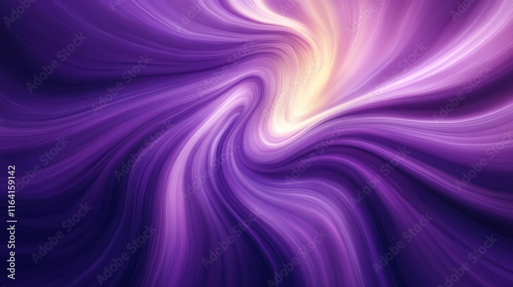 Obraz premium Dynamic Purple Vortex with Swirling Lines of Light