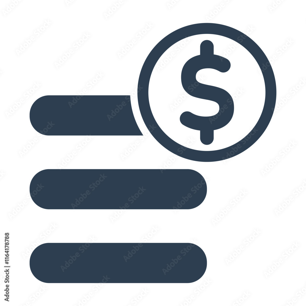 Profit, Finance, Investment Icon - Simple Vector Graphic for Business and Finance Designs Profit, Finance, Investment Icon - Simple Vector Graphic for Business and Finance Designs