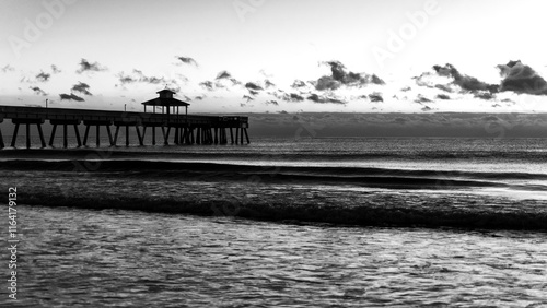 pier on the beach in florida
