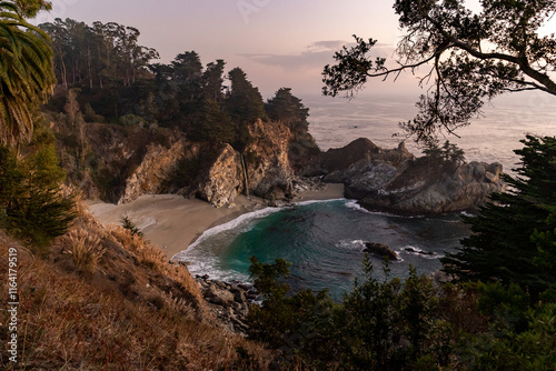 McWay falls big sur photo