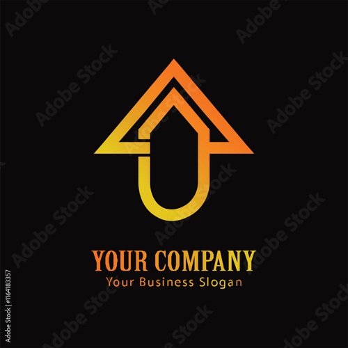 AJ lettering logo is simple, easy to understand and authoritative