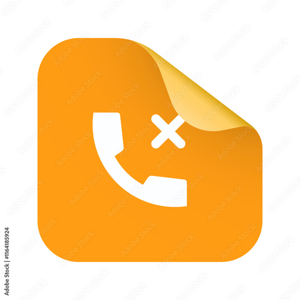 Fototapeta premium Disconnected Call