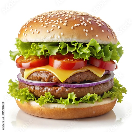 Flame-Grilled Whopper Burger: A Classic from Burger King