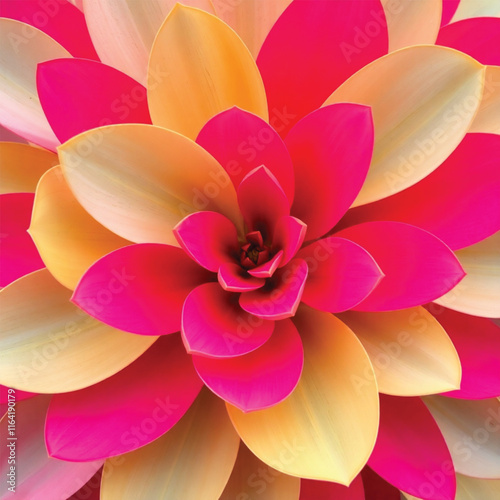 pink and yellow flower background
