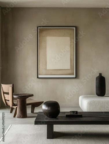 Minimalist Living Room Interior Design With Modern Furniture