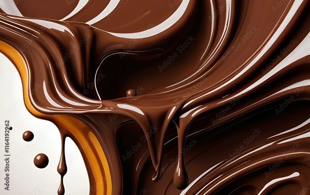 Chocolate background image, food, cooking, Valentine's Day