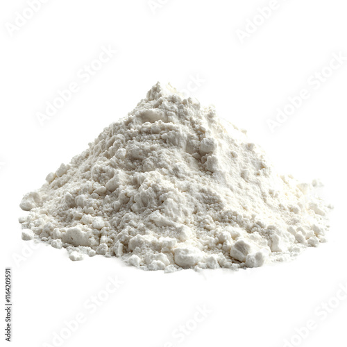  Nuka Powder The mound or pile used to make nuka is used to make nukadoko, a Japanese fermented or vegetable-based rice bran, isolated on transparent background

 photo