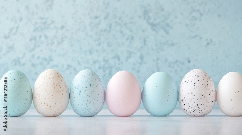 Explore a modern decorative egg collection, uniting minimalism with eye-catching colorful palettes This curated set showcases pastel hues and speckled patterns, perfect for spring dcor or unique Explore a modern decorative egg collection, uniting minimalism with eye-catching colorful palettes This curated set showcases pastel hues and speckled patterns, perfect for spring dcor or unique