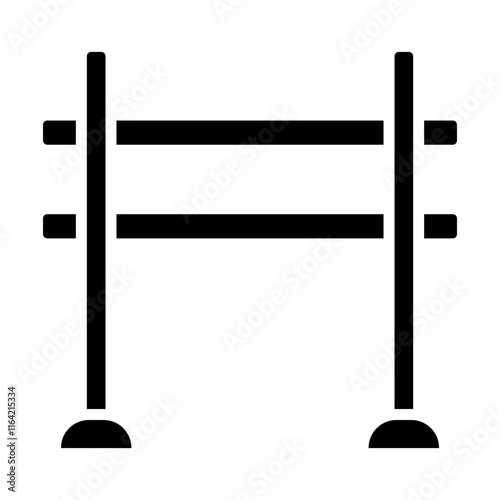 Barre Vector Glyph Icon Design