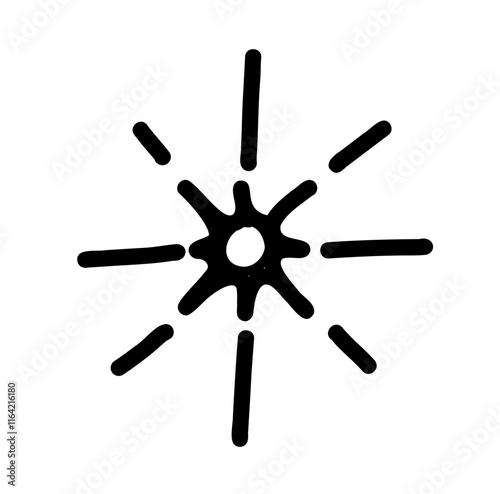 sparkles starburst spark comic doodle hand drawn star cute svg transparent clipart cutout digital sticker