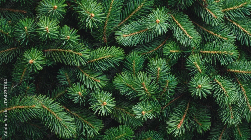 Dense Pine Foliage Texture Dense Pine Foliage Texture