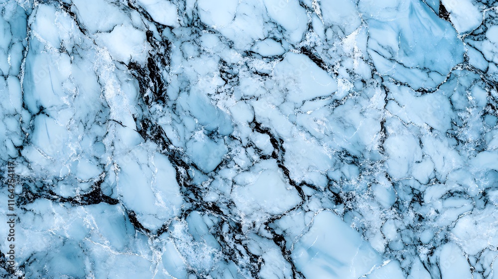 Fototapeta premium A Lively Pastel Hydrodip Marble Shiny Texture Pattern Infused with Soft Silver, Bold Black, and Brilliant Blue Background