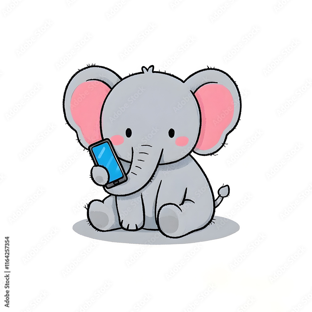 Naklejka premium Animals cartoon