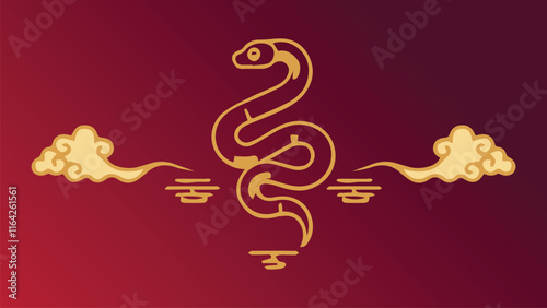 Chinese new year decoration background