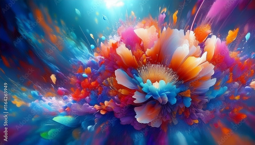 beautiful colorful vibrant flowers exploding graphic resource beautiful colorful vibrant flowers exploding graphic resource