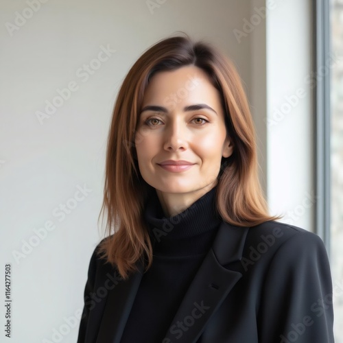 Transmite confianza y profesionalismo con una imagen radiantes y elegante en tonos oscuros
