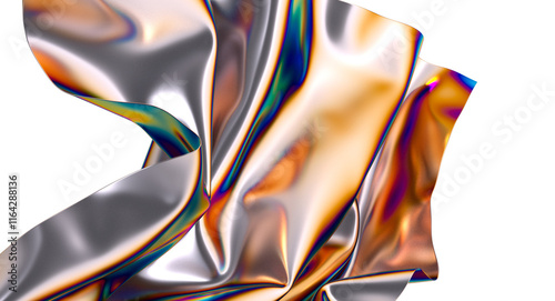 A mesmerizing swirl of irid...