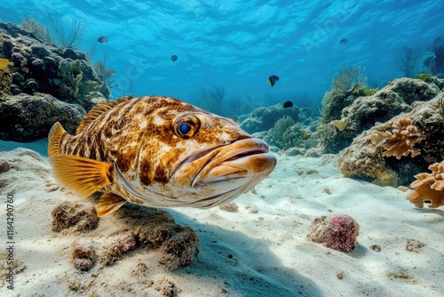 Fish swimming underwater