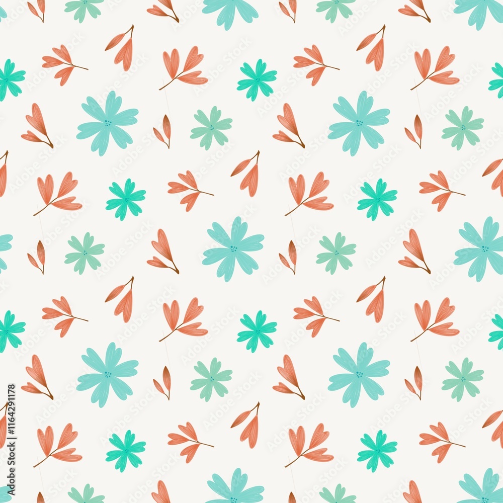 Bule sky background seamless pattern Bule sky background seamless pattern