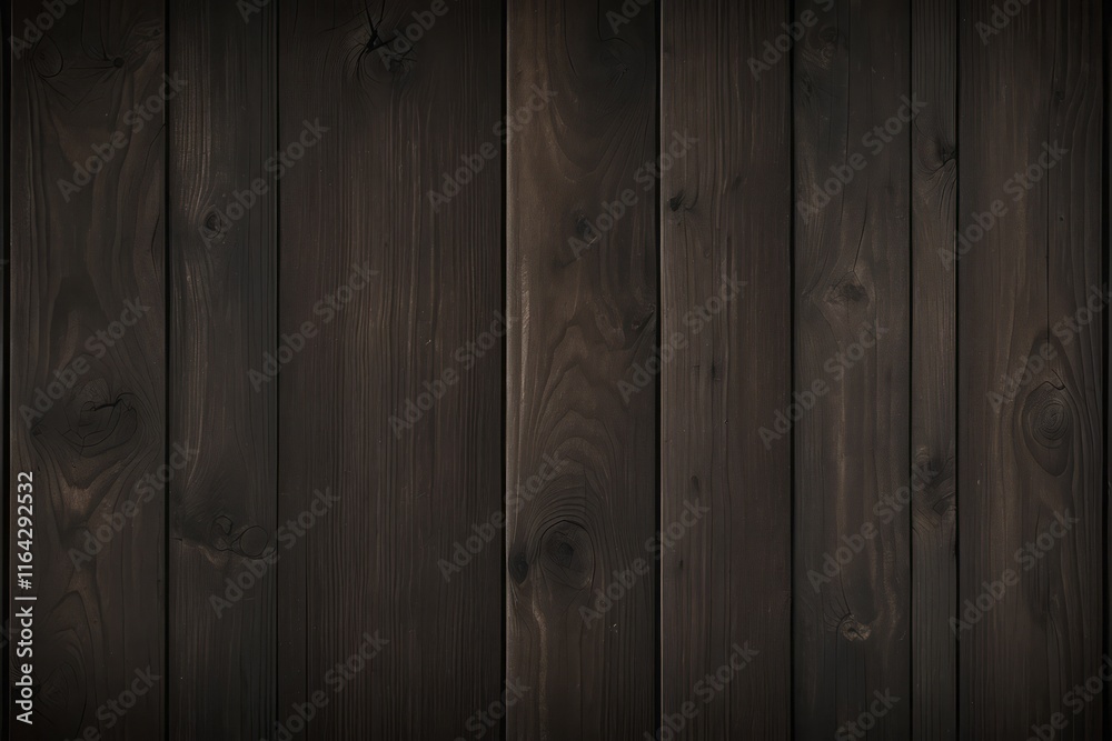 Fototapeta premium Texture seamless dark wood background