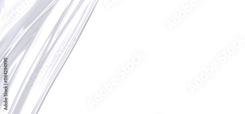 Abstract White Curtain